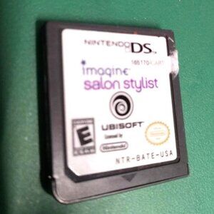 Nintendo DS Imagine Salon Stylist Game Card Ubisoft NTR-BATE-USA
